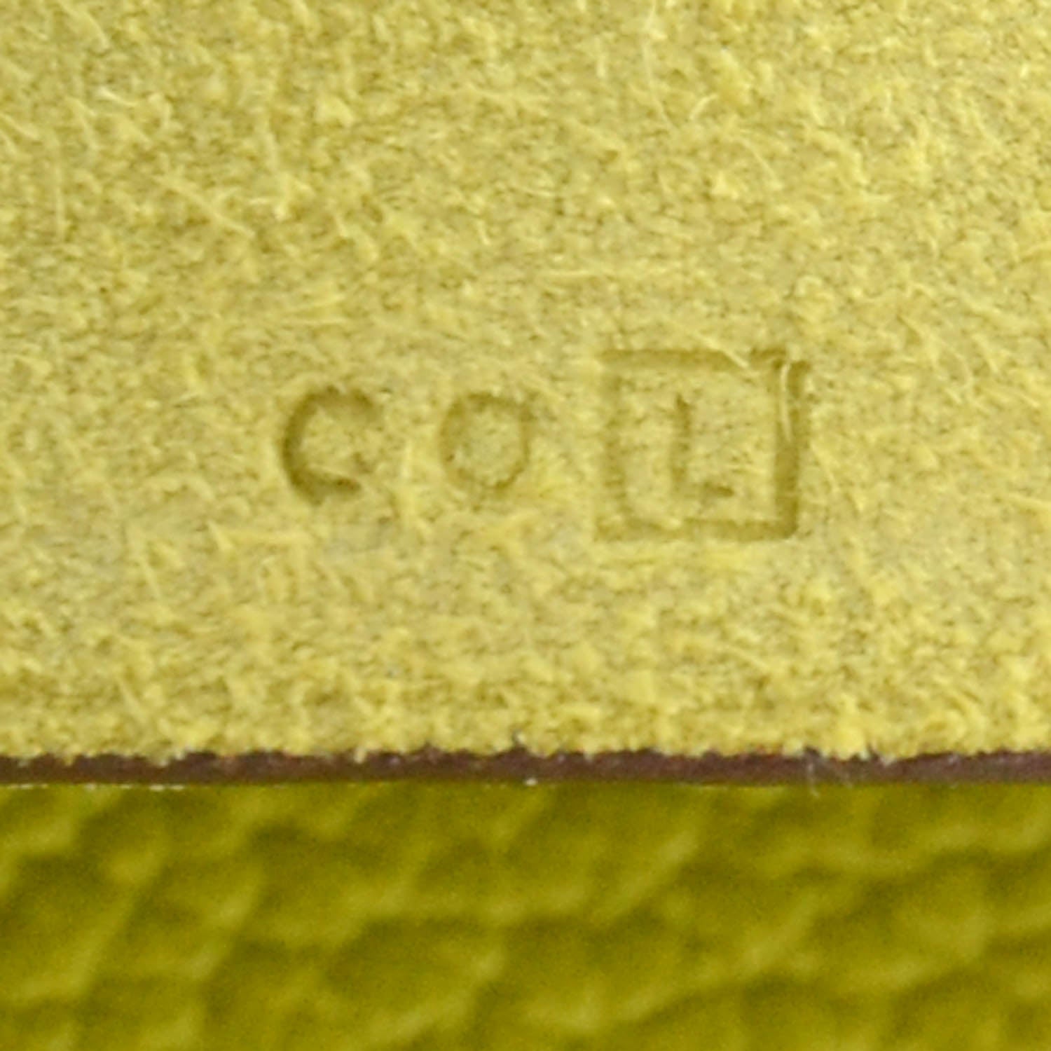 Hermes Togo Ulysse MM Notebook Cover Lime 6 of 6