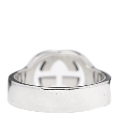 Gucci Sterling Silver Interlocking G Ring 54 6.75 3 of 7
