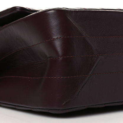 Chanel Aged Calfskin Chevron Quilted 2.55 Reissue 226 Flap Burgundy 8 of 10