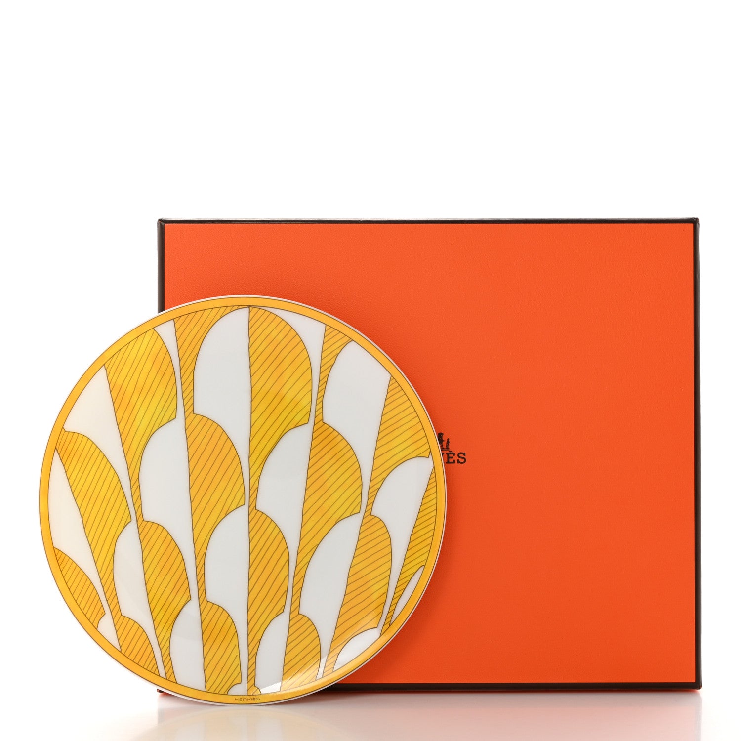 Hermes Porcelain Soleil d'Hermes Bread and Butter Plate Set of 2 7 of 7