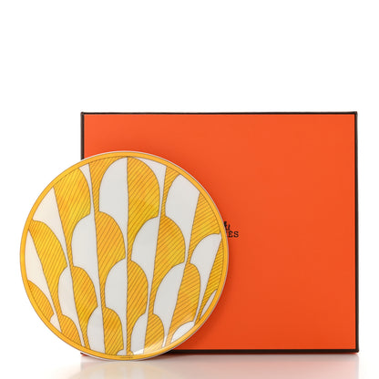 Hermes Porcelain Soleil d'Hermes Bread and Butter Plate Set of 2 7 of 7