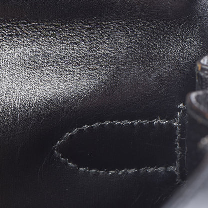 Hermes Box Kelly Retourne 32 Black 13 of 49