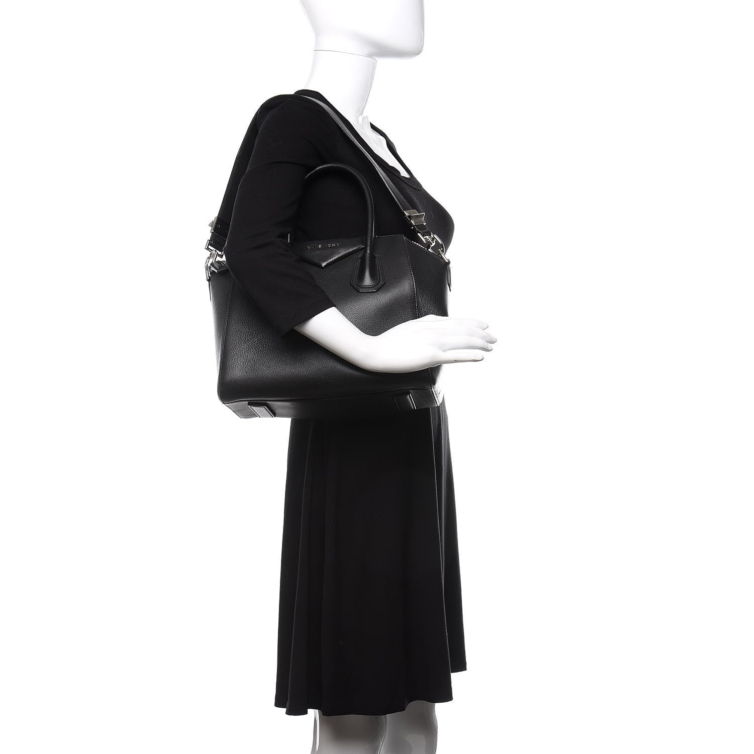 Givenchy Sugar Goatskin Small Antigona Black 2 of 11