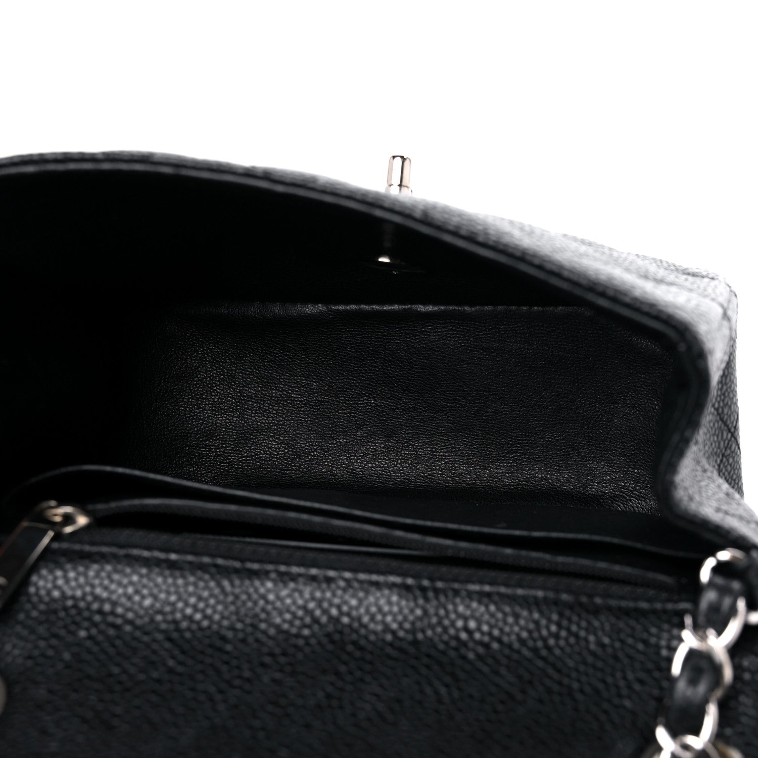 Chanel Caviar Quilted Mini Square Flap Black 5 of 9
