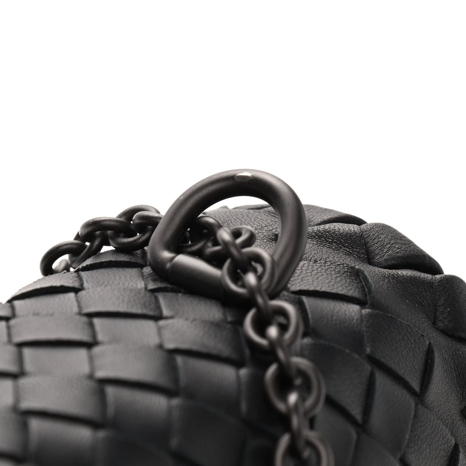 Bottega Veneta Nappa Intrecciato Baby Olimpia Shoulder Bag Black 8 of 11