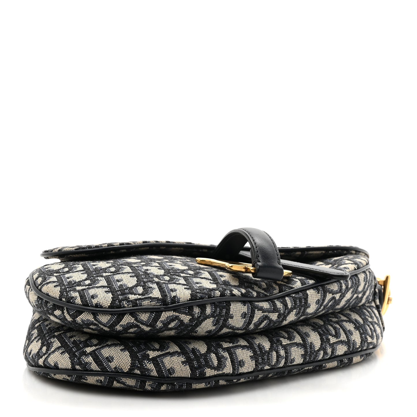 Oblique Saddle Bag Blue