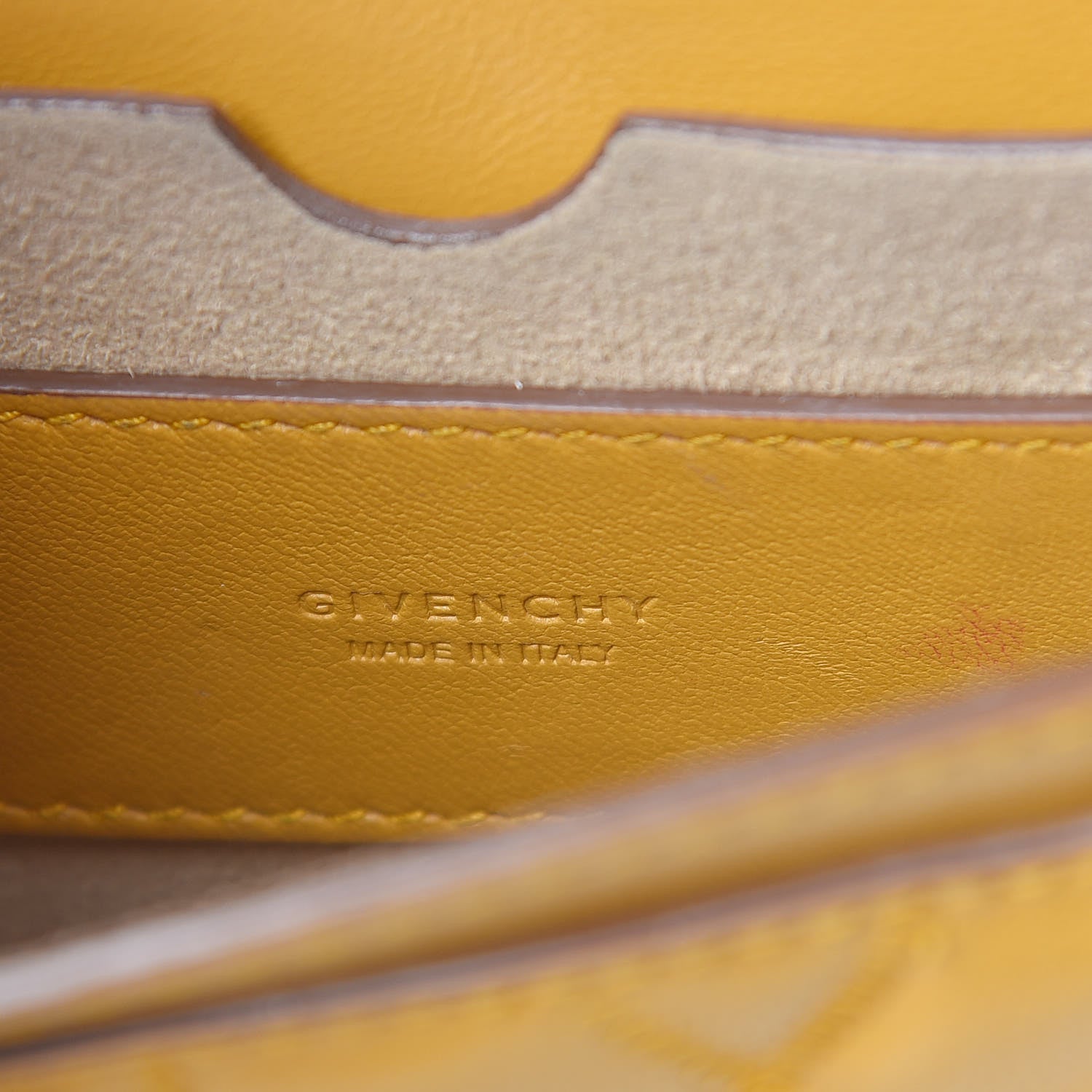 Givenchy Goatskin Quilted GV3 Mini Pocket Convertible Bag Golden 6 of 11