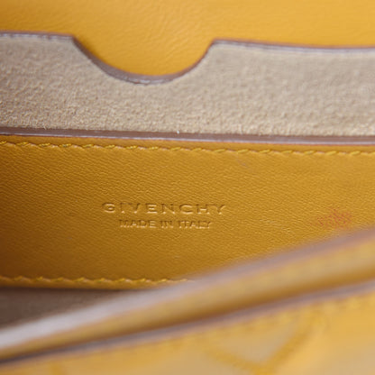 Givenchy Goatskin Quilted GV3 Mini Pocket Convertible Bag Golden 6 of 11