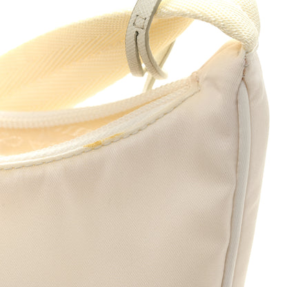 Prada Tessuto Nylon Mini Re-Edition 2000 Bag White 11 of 11