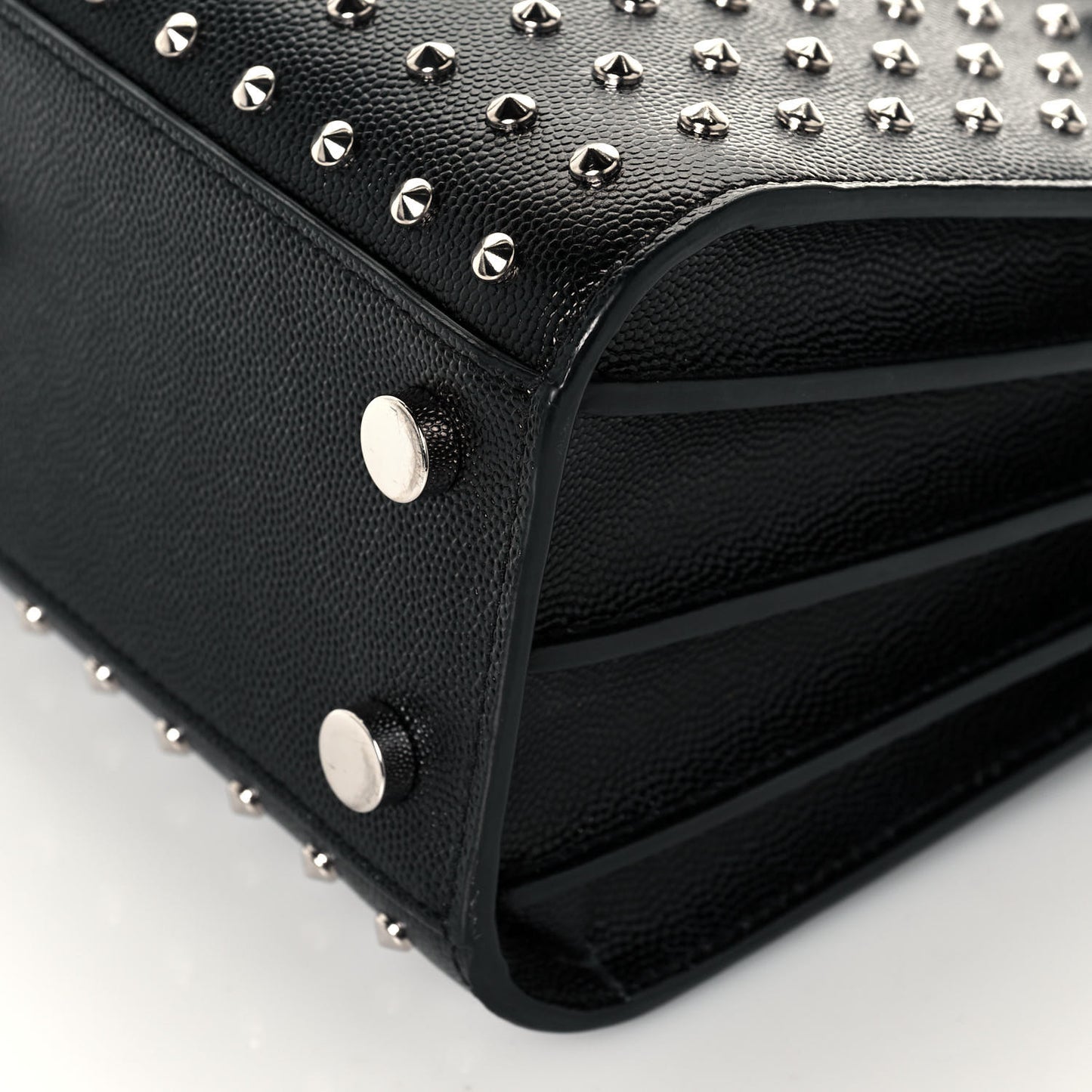 Grain De Poudre Studded Nano Sac De Jour Black