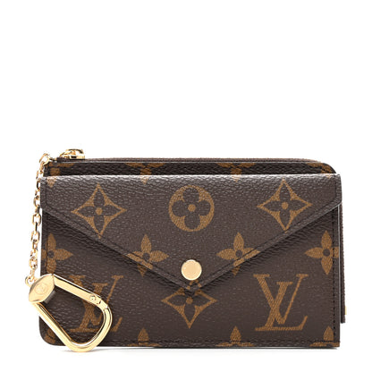 Louis Vuitton Monogram Recto Verso Card Holder Black 1 of 6
