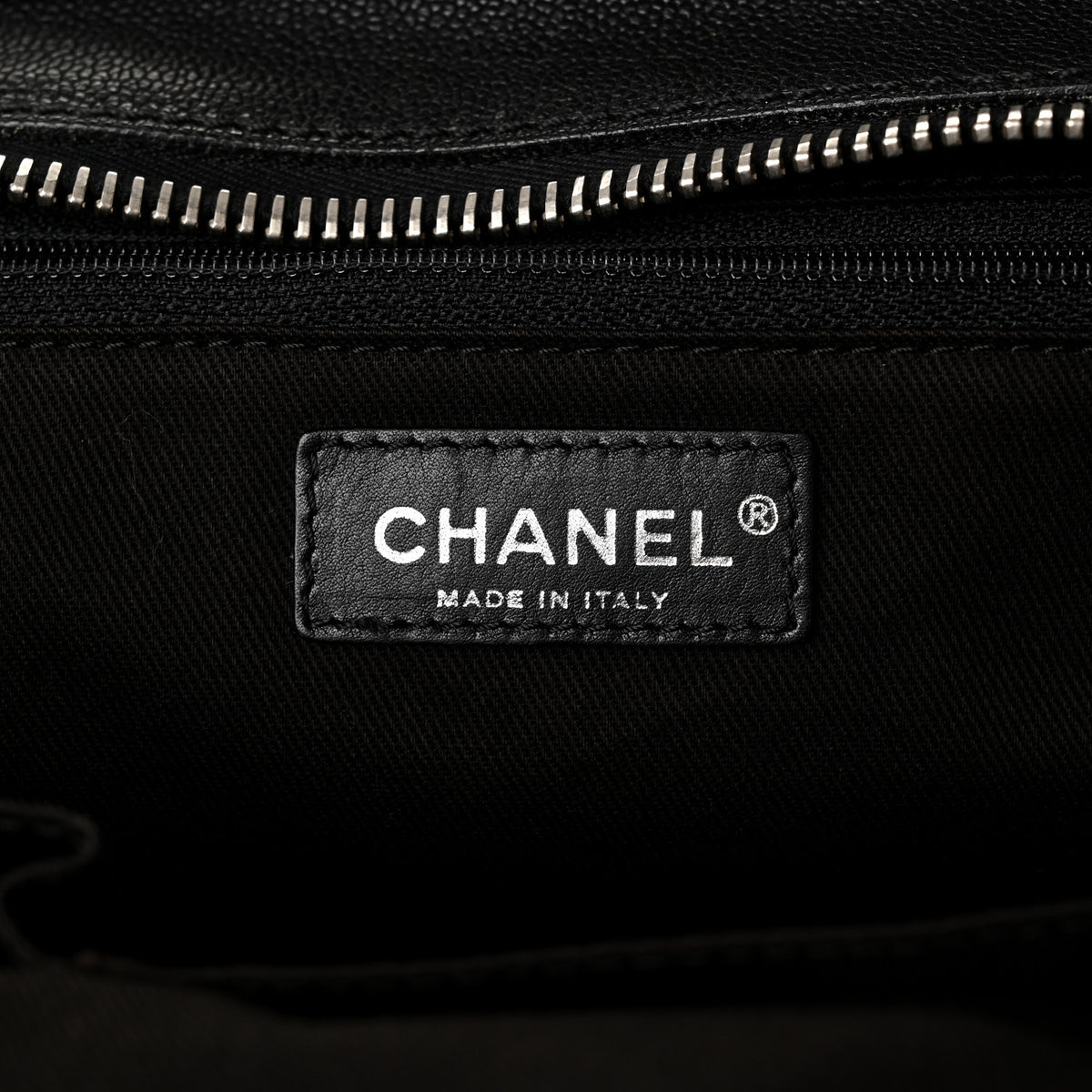 Chanel Calfskin Terrycloth Quilted Large Reissue Bowling Bag Tote Black 6 of 10