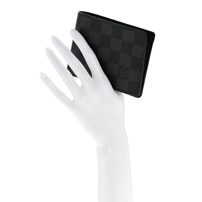 Louis Vuitton Damier Graphite Slender Wallet 2 of 11