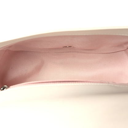 Chanel Calfskin Stitched Small Ring My Bag Flap Crossbody White 5 of 13
