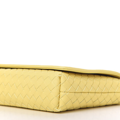 Bottega Veneta Nappa Intrecciato Dahlia Clutch Crossbody Moutarde 7 of 11