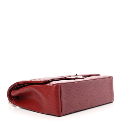 Chanel Caviar Quilted Maxi Double Flap Red 4 of 11