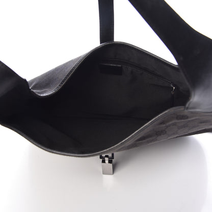 Gucci Monogram Jackie O Hobo Black 6 of 12