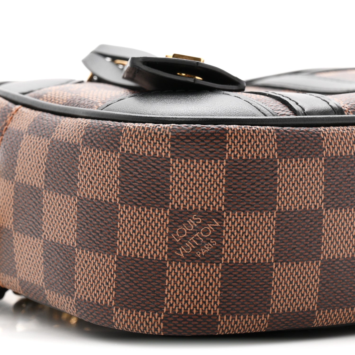 Louis Vuitton Damier Ebene Valisette Souple BB Black 8 of 10