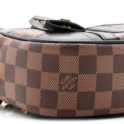 Louis Vuitton Damier Ebene Valisette Souple BB Black 8 of 10