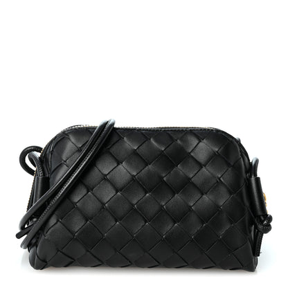 Bottega Veneta Nappa Intrecciato Concert Pouch Black 1 of 8