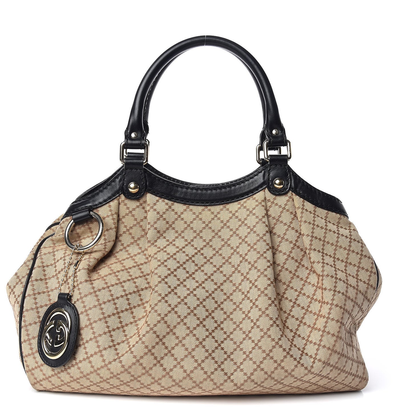 Diamante Medium Sukey Tote Black