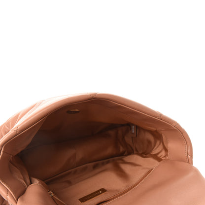 Chanel Lambskin Quilted Large Chanel 19 Flap Brown 5 of 10