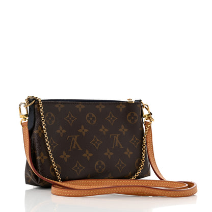 Louis Vuitton Monogram Pallas Clutch Blue Marine 3 of 12