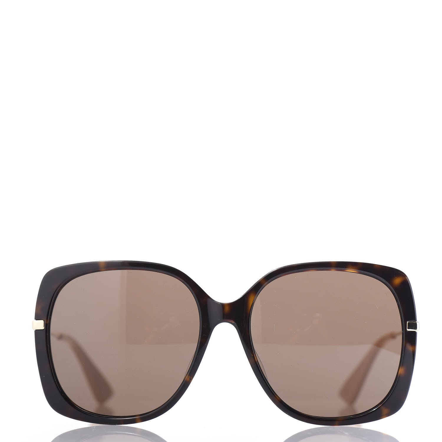 Gucci Square Frame GG0511S Sunglasses Havana Brown Gold 644503