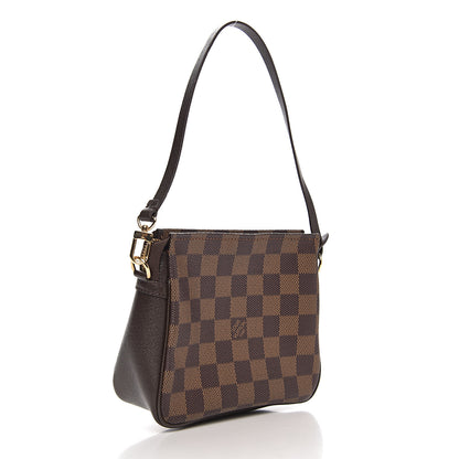 Louis Vuitton Damier Ebene Trousse Make Up Bag Pochette 2 of 10