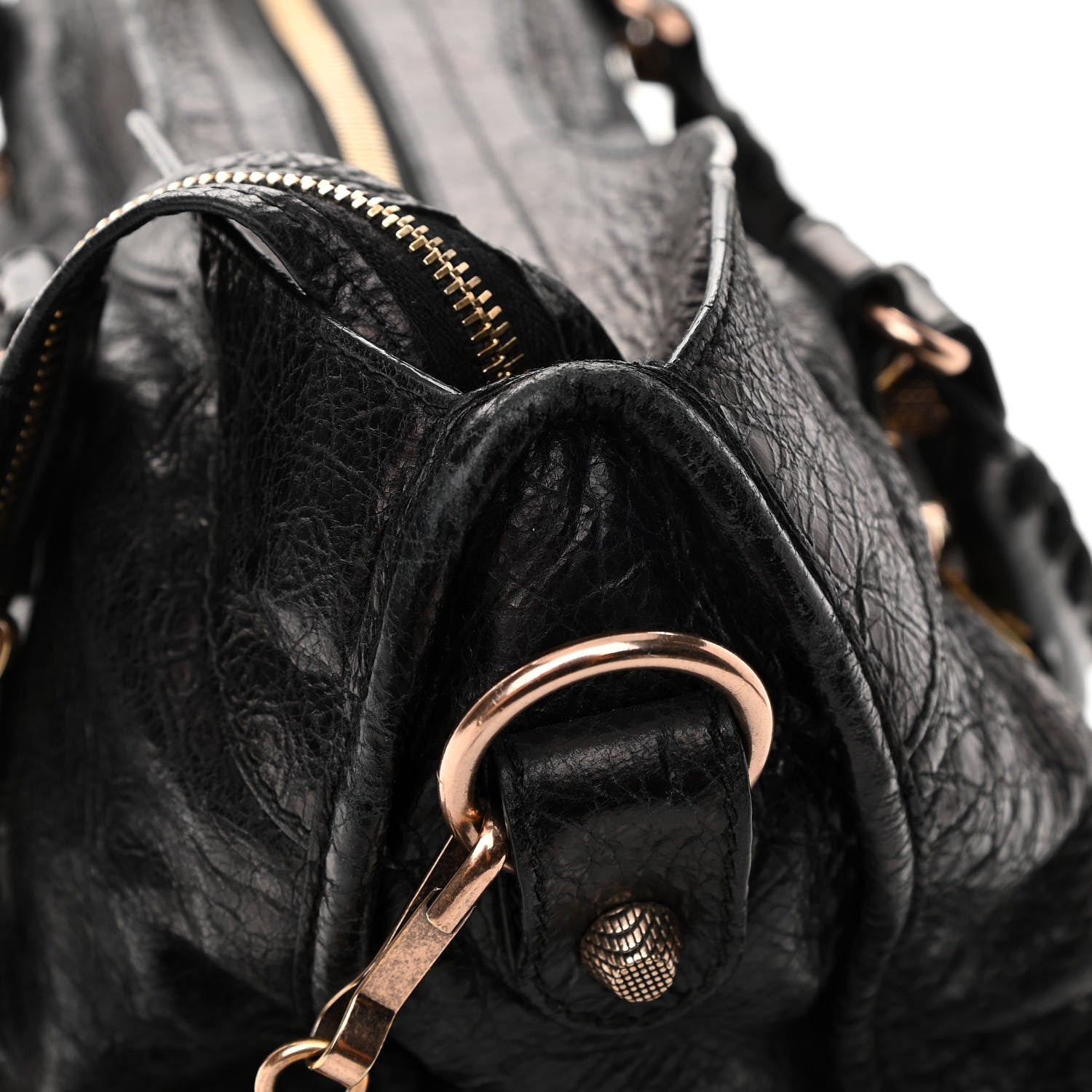 Balenciaga Agneau Giant 12 Rose Gold Hardware City Black 14 of 14