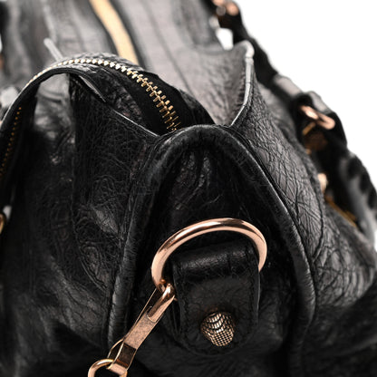 Balenciaga Agneau Giant 12 Rose Gold Hardware City Black 14 of 14