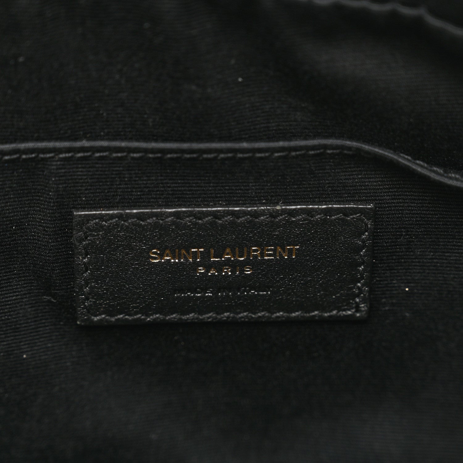 Saint Laurent Calfskin Matelasse Monogram Lou Camera Bag Dark Beige 7 of 10