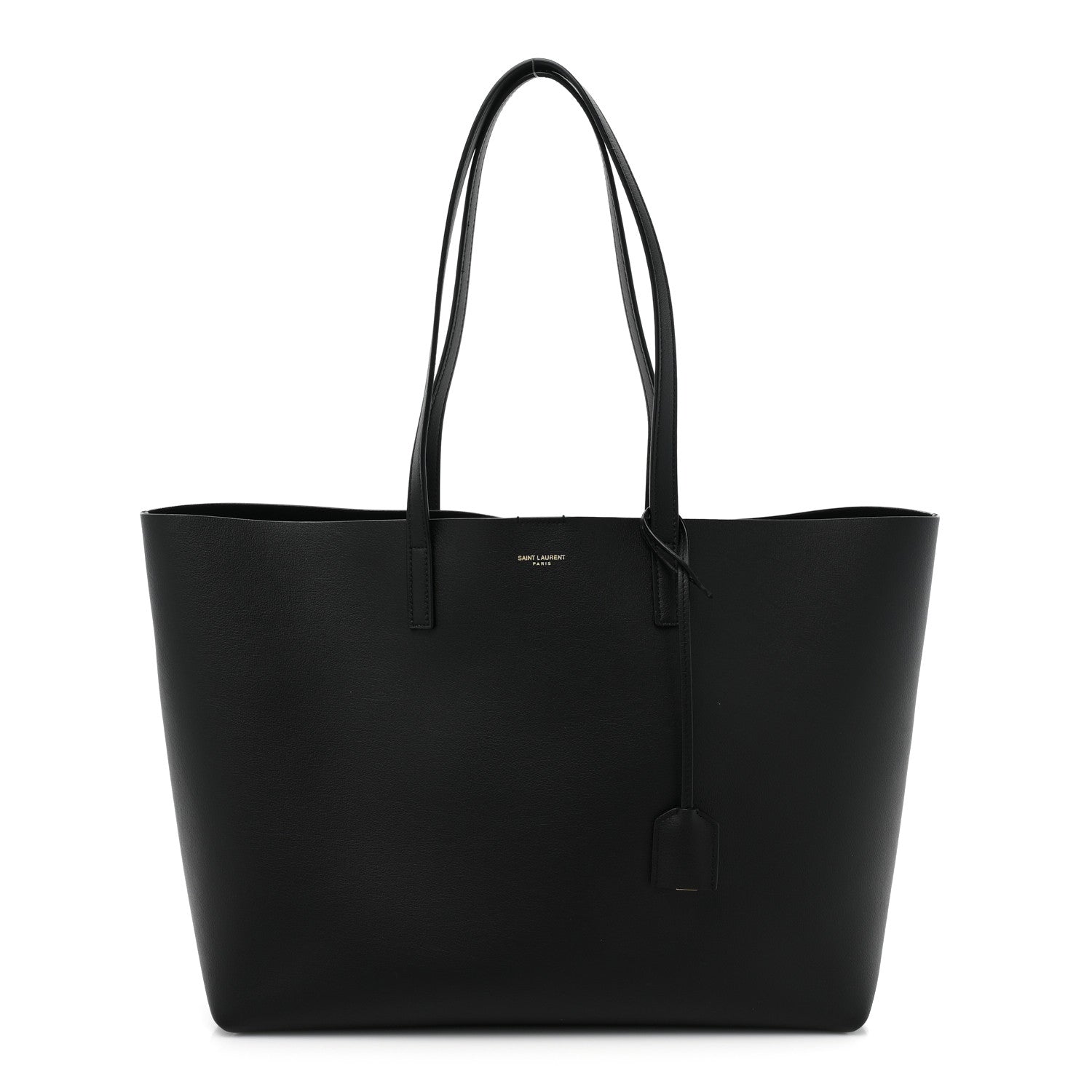Saint Laurent Calfskin Large Shopping Tote Black 1 of 12
