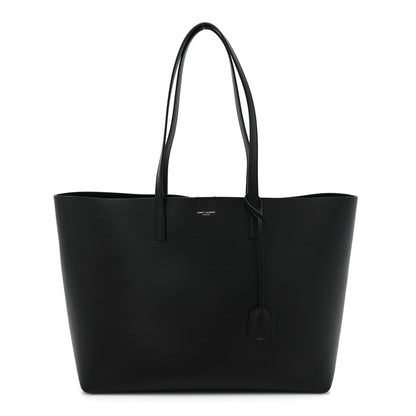 Saint Laurent Calfskin Large Shopping Tote Black 1 of 12
