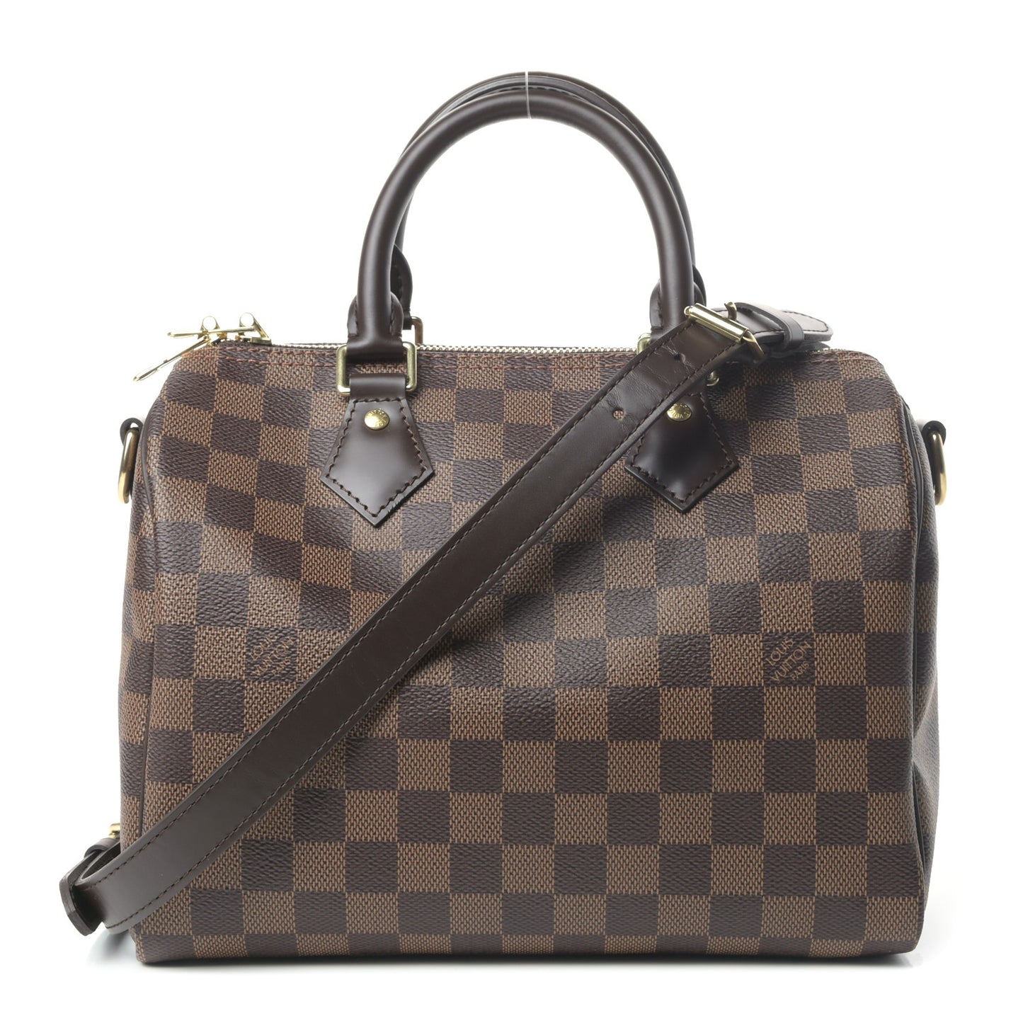 Damier Ebene Speedy Bandouliere 25