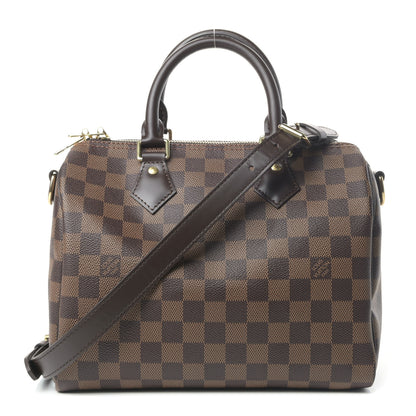 Louis Vuitton Damier Ebene Speedy Bandouliere 25 1 of 10