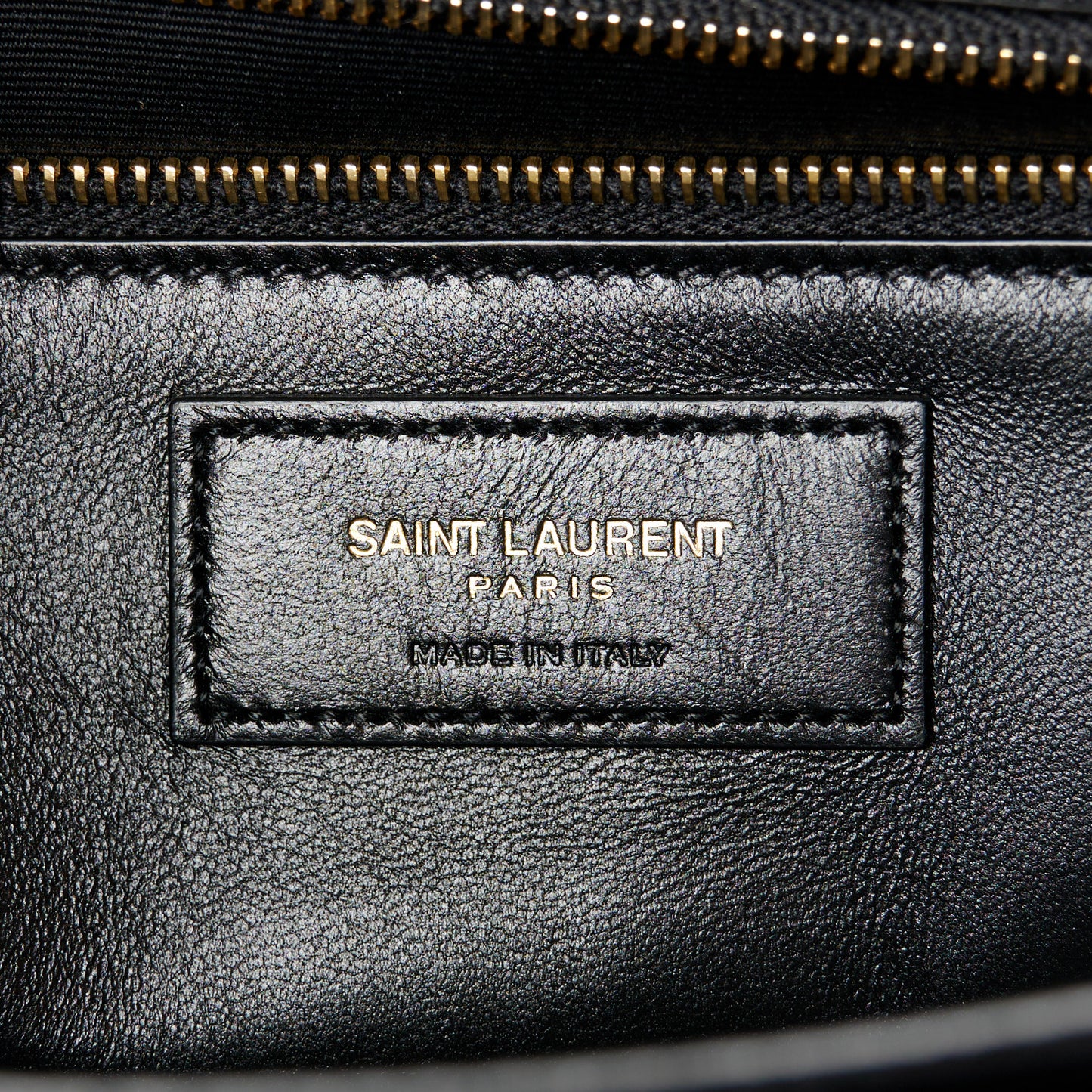 Lambskin Carre Quilted Le Maillon Satchel Black