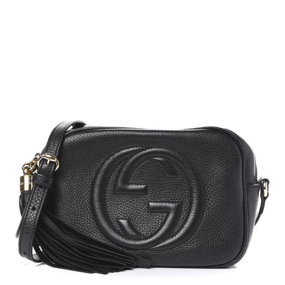 Gucci Pebbled Calfskin Small Soho Disco Bag Black 1 of 12