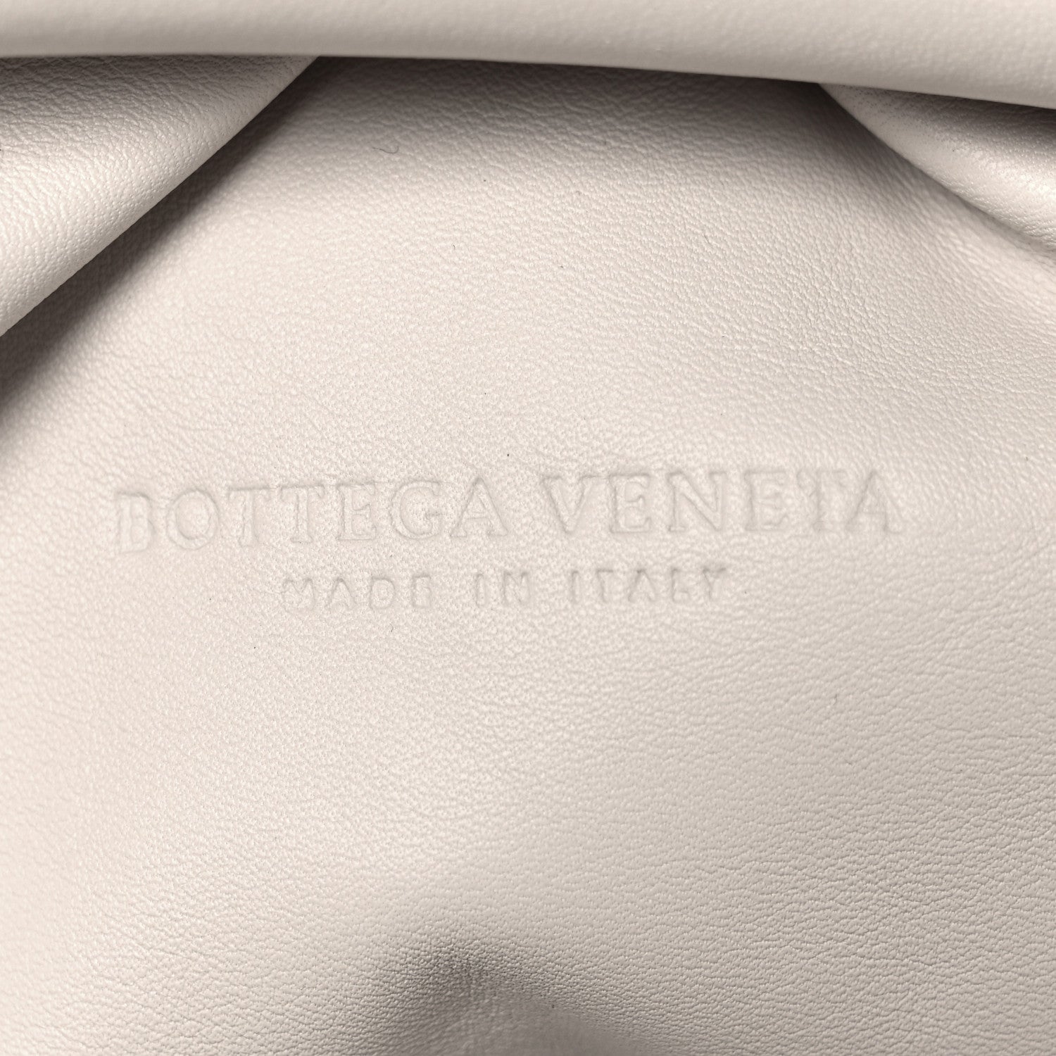 Bottega Veneta Smooth Butter Calf The Pouch Oversized Clutch Mist 6 of 9