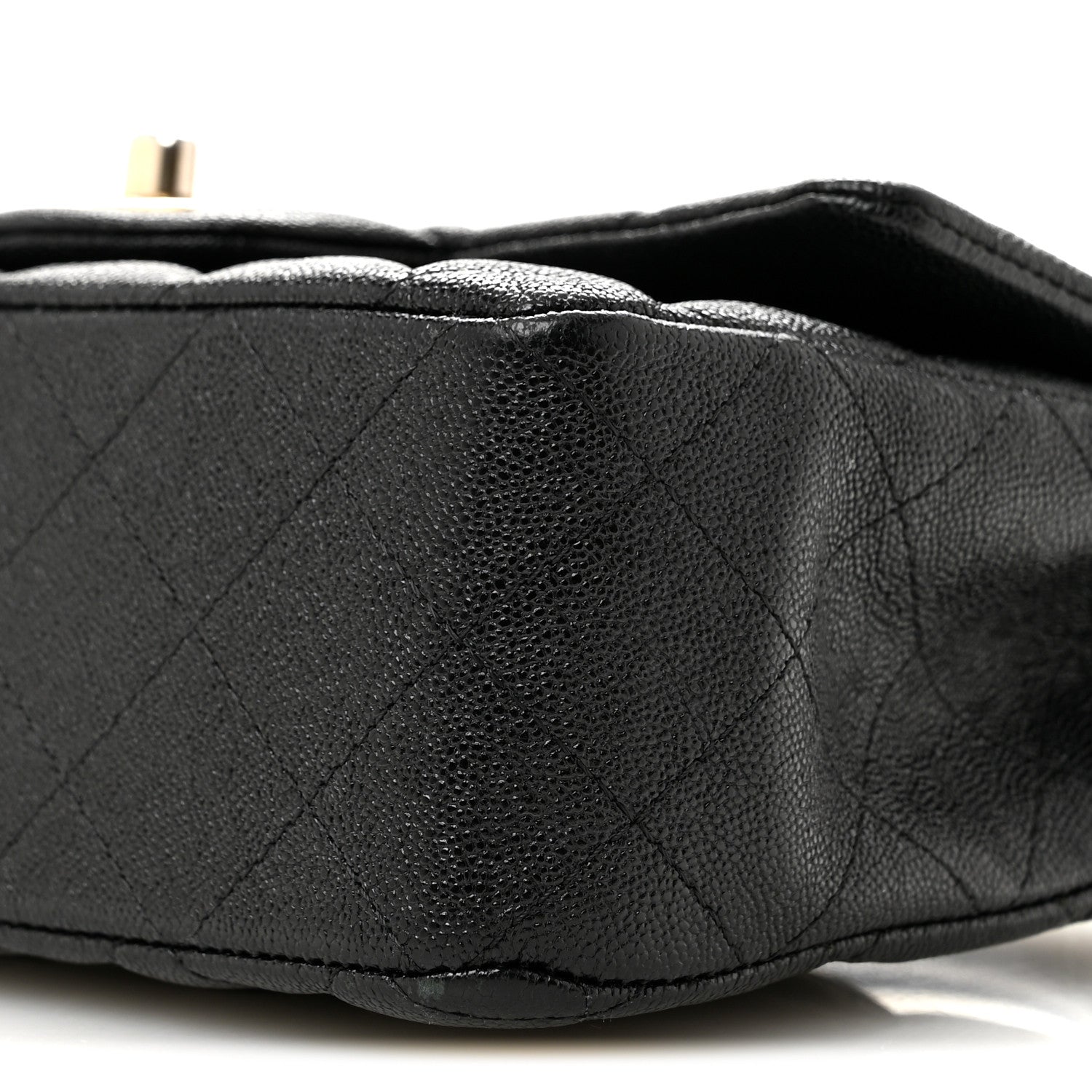 Chanel Caviar Quilted Mini Top Handle Rectangular Flap Black 10 of 14