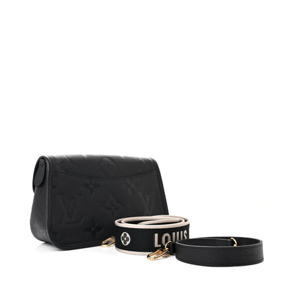 Louis Vuitton Empreinte Monogram Giant Diane Black 3 of 9