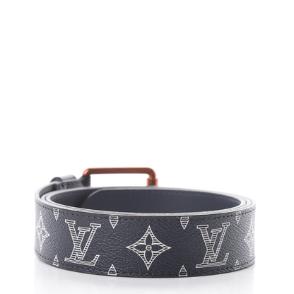 Louis Vuitton Monogram Upside Down Belt 110 44 Ink 2 of 4