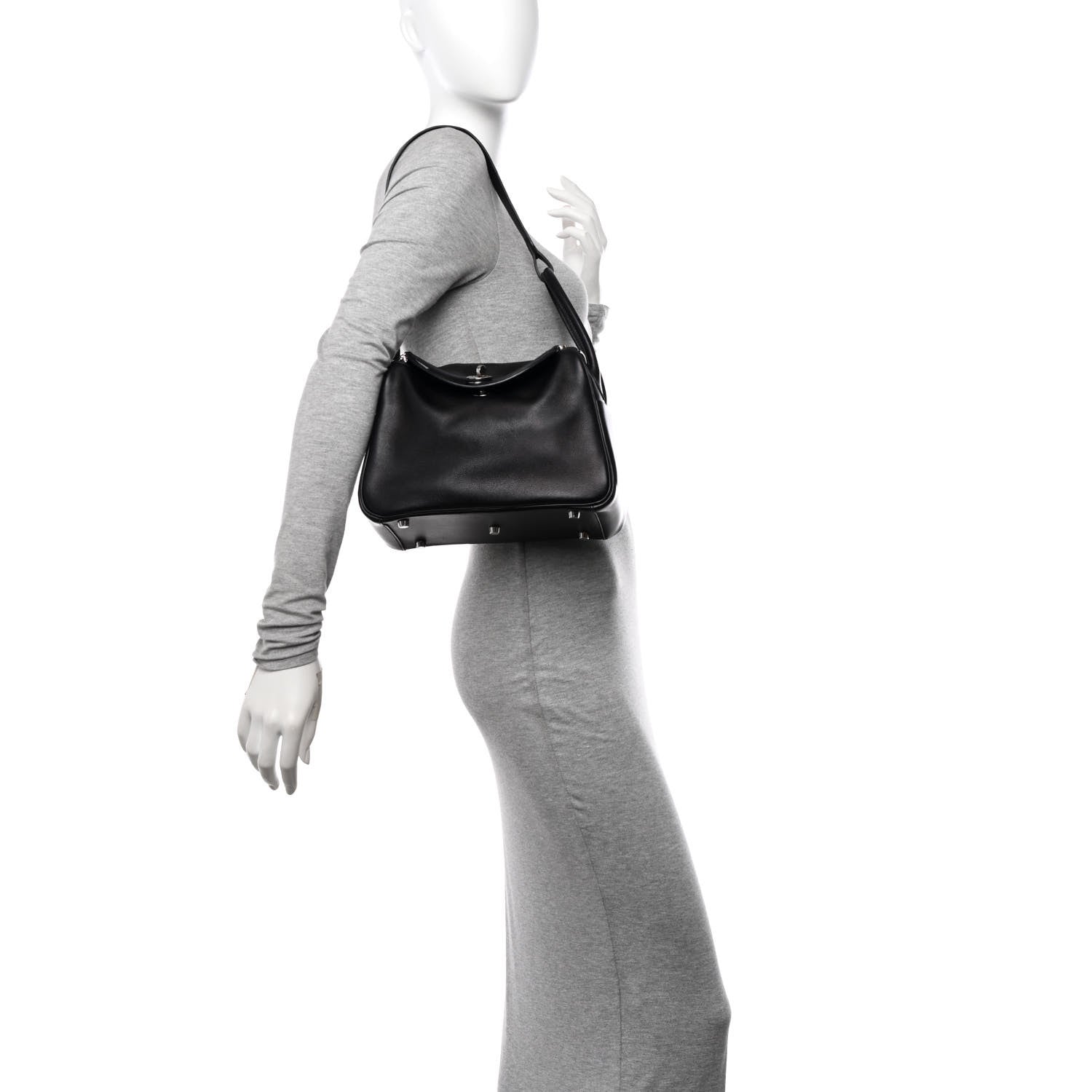 Hermes Swift Lindy 26 Black 2 of 16