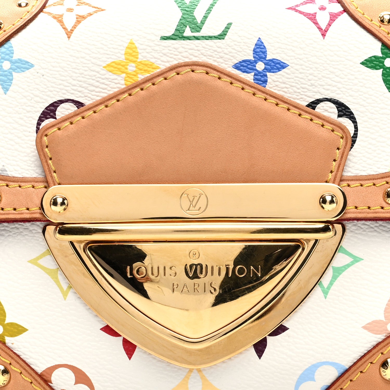 Louis Vuitton Monogram Multicolor Marilyn White 7 of 9