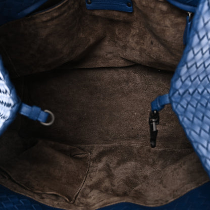 Bottega Veneta Nappa Intrecciato Medium Cesta Tote Cobalt 5 of 9