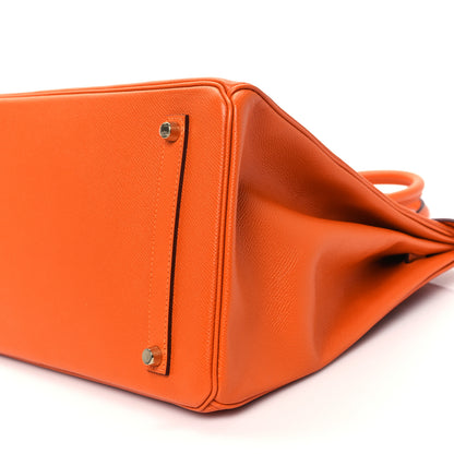 Hermes Epsom Birkin 35 Orange 10 of 12