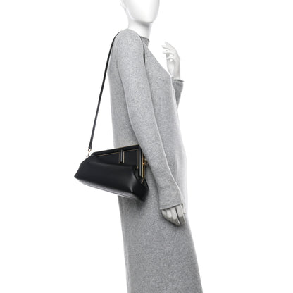 Fendi Shiny Nappa Midi Fendi First Black 2 of 10