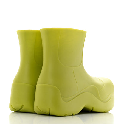 Bottega Veneta Rubber Puddle Ankle Boots 39 Kiwi 4 of 7