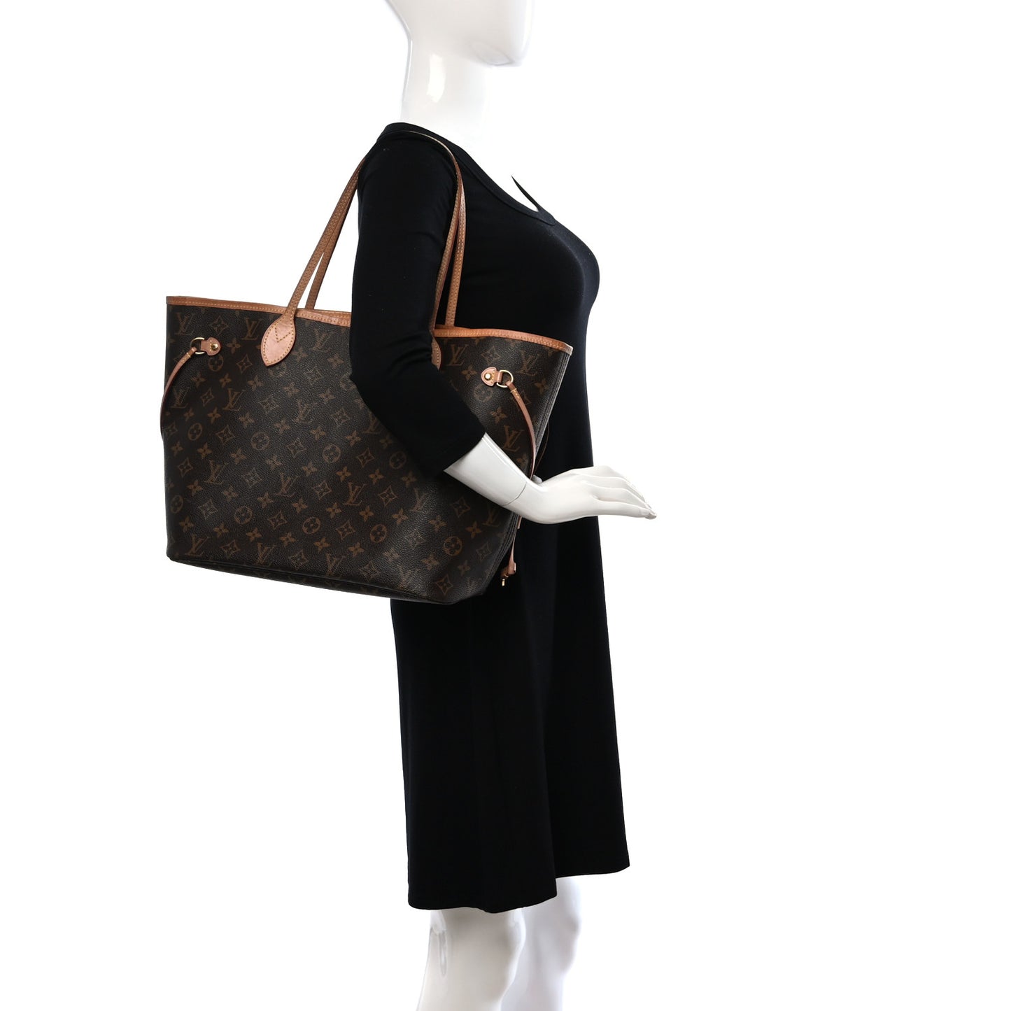 Monogram Neo Neverfull MM Cherry