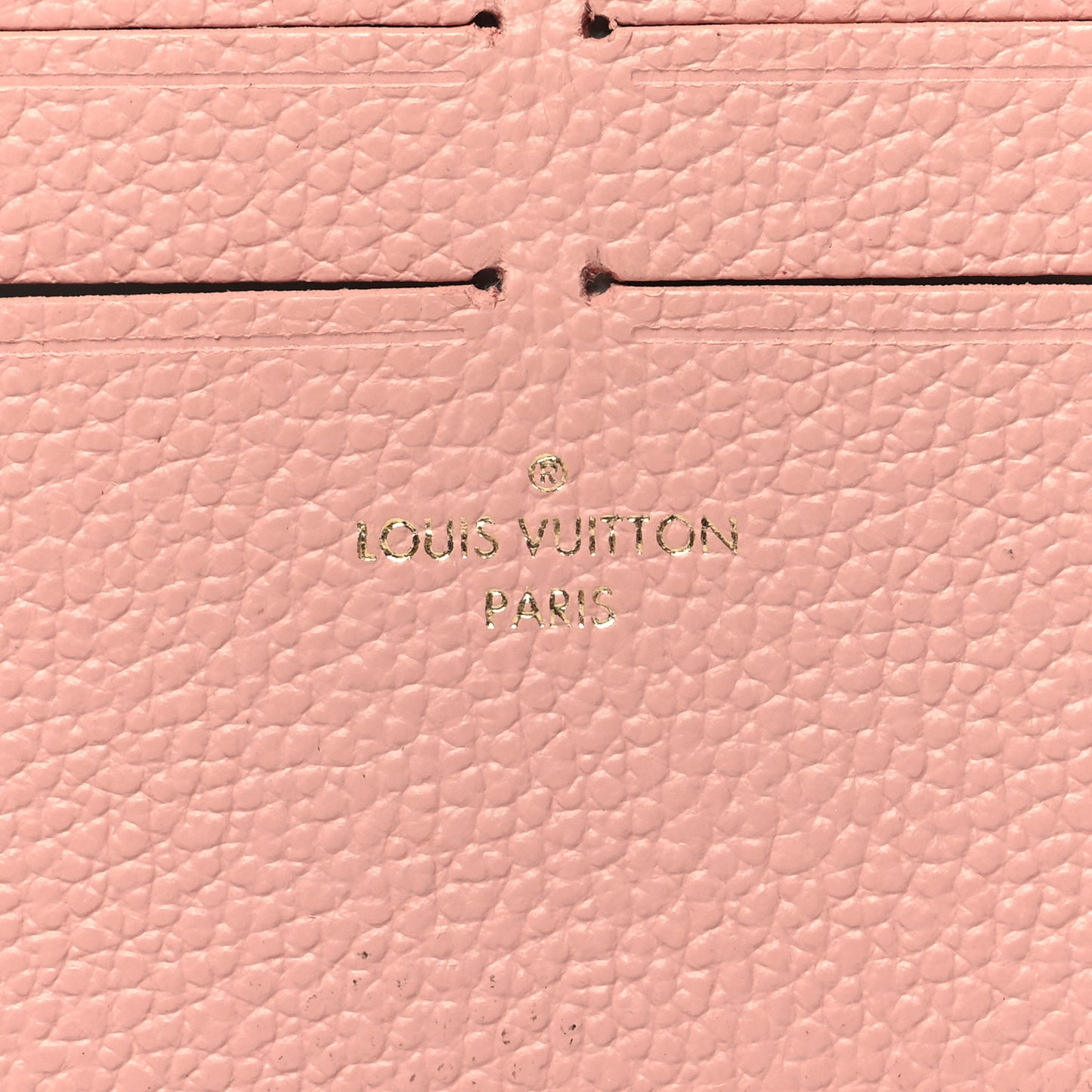 Calfskin Felicie Card Holder Insert Rose Ballerine
